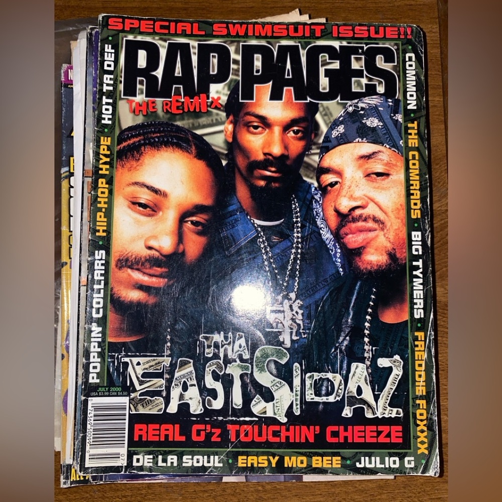 Rap pages magazine eastsidaz Snoop Dogg